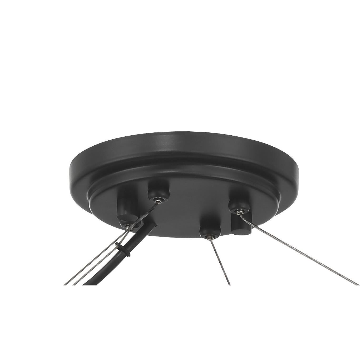 Shown in Coal finish and Cloud glass