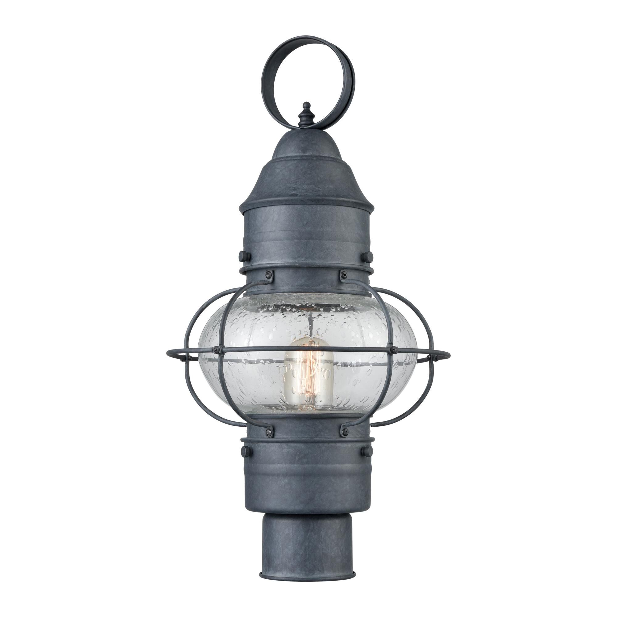 ELK Lighting Onion 19 Inch Tall Outdoor Post Lamp