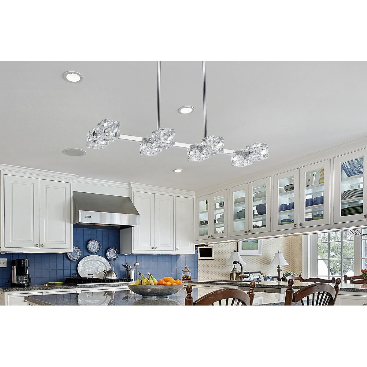 Lyra 30 Inch Linear Suspension Light by Elegant Lighting