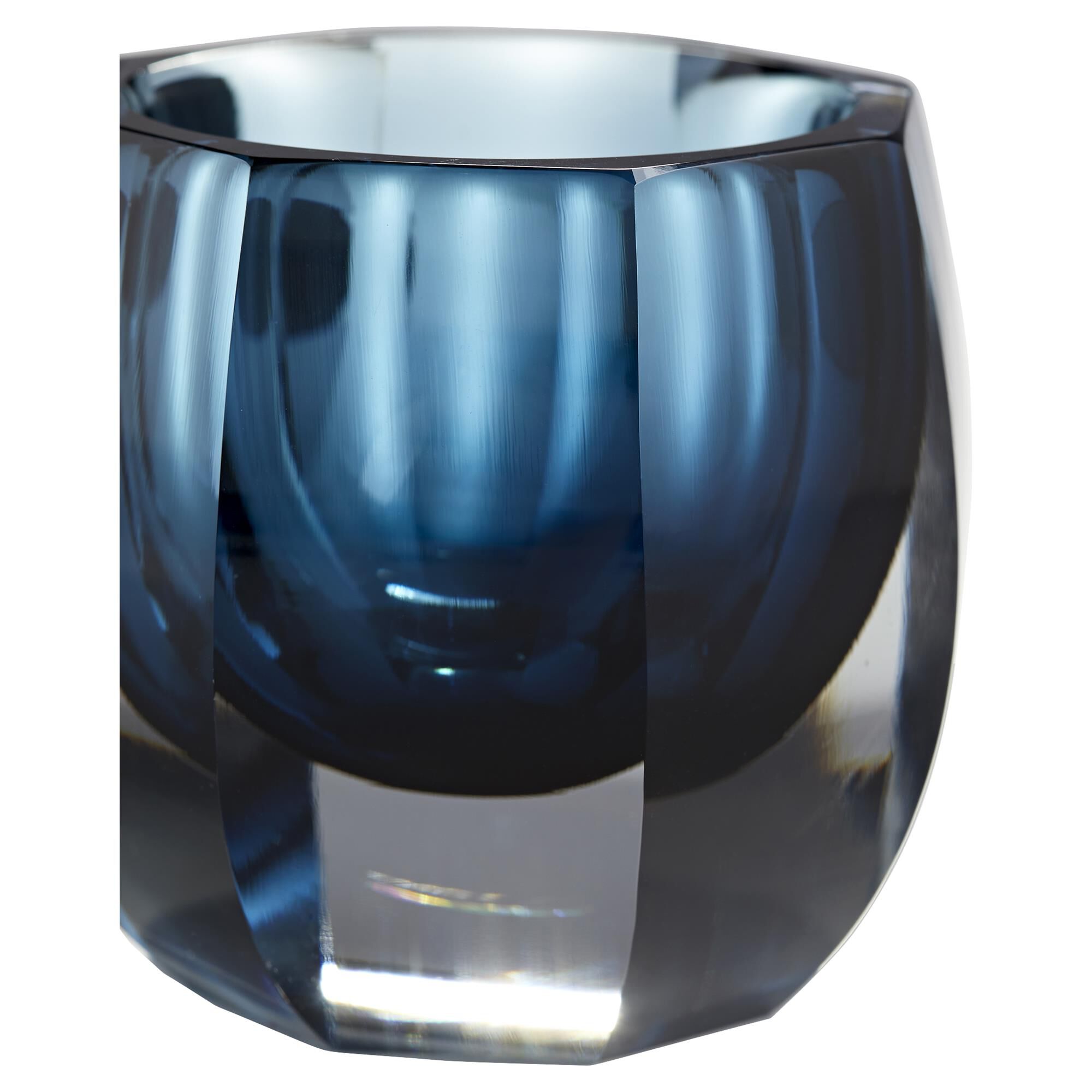 Shown in Blue/Clear finish