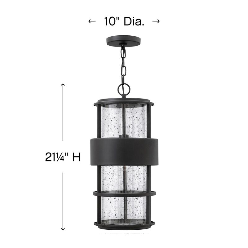 Hinkley Lighting Saturn 21 Inch Tall Outdoor Hanging Lantern