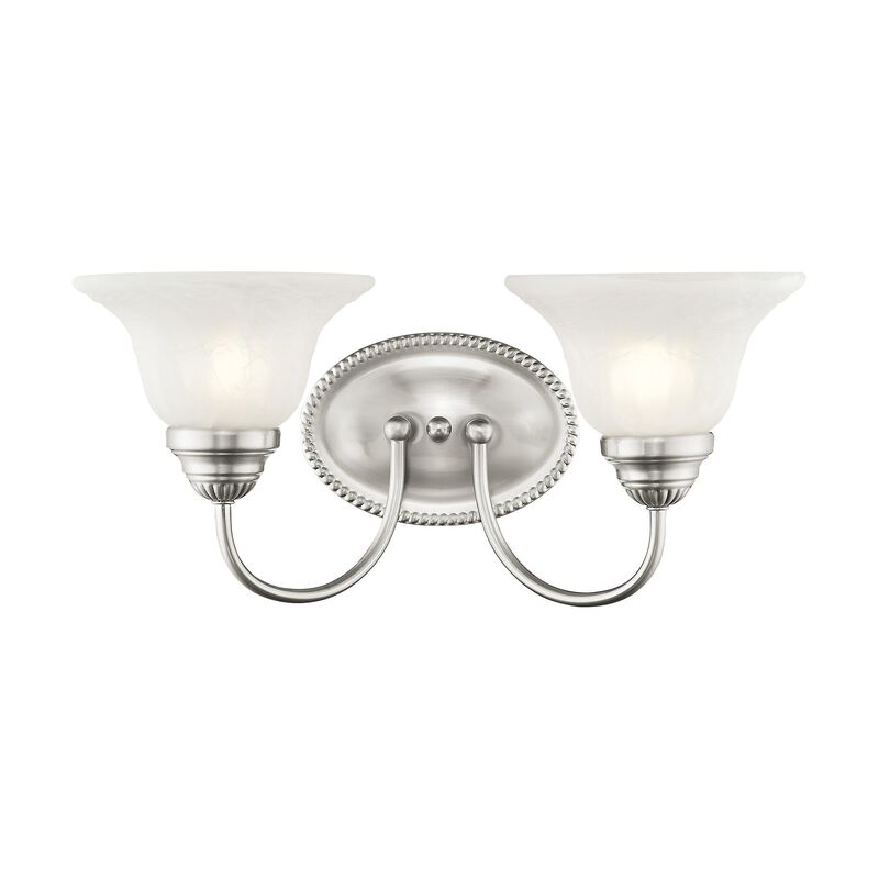 Edgemont 17 Inch 2 Light Bath Vanity Light by Livex Lighting