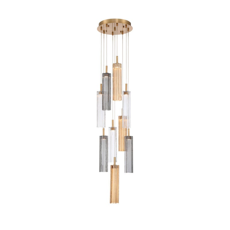 Addis 12 Inch Multi Light Pendant by Crystorama