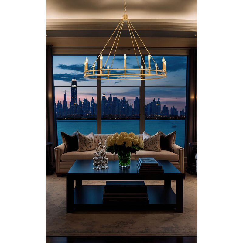 Dennison 48 Inch Chandelier by Z Lite