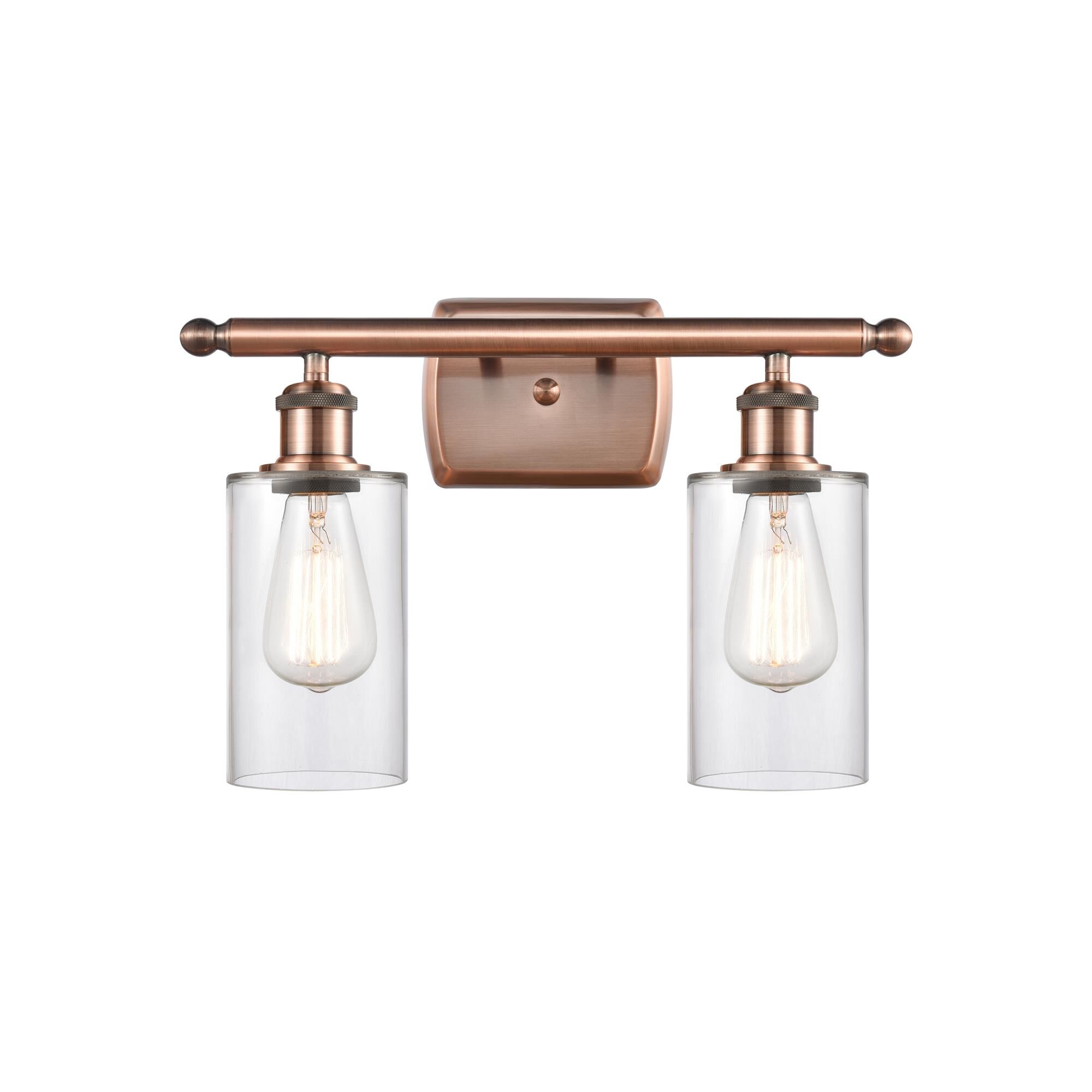 Shown in Antique Copper finish and Drum glass and Glass shade and Polished Chrome accent