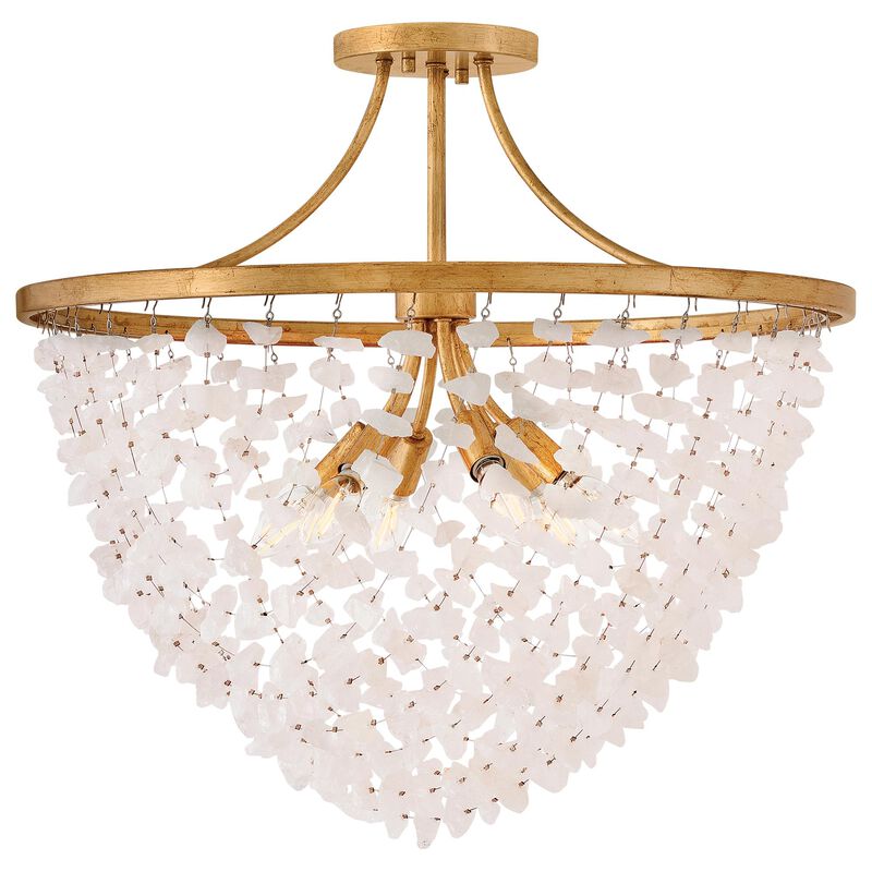 Myra 24 Inch Semi Flush Mount by Hinkley Lighting