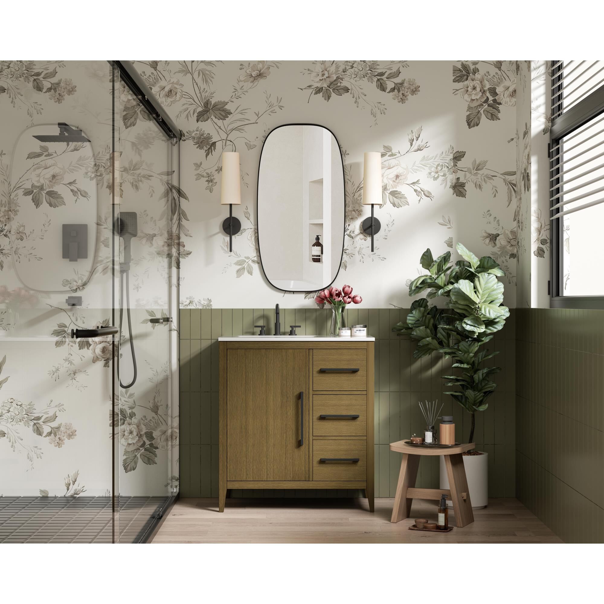 Millie 32 Inch Bath Vanity by Elegant Dcor