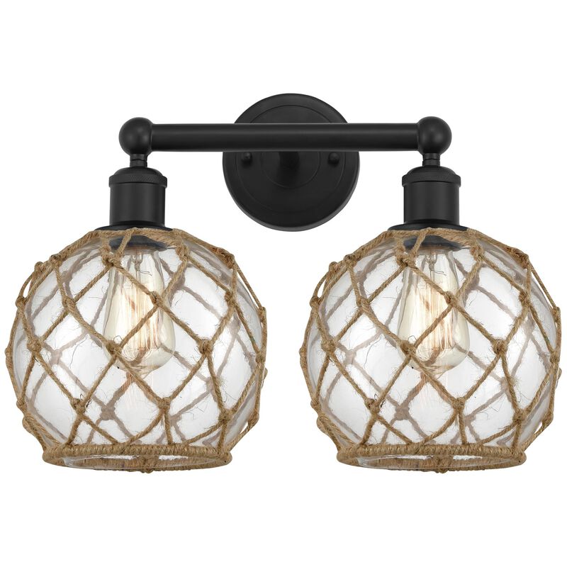 Bruno Marashlian Farmhouse Rope 17 Inch Bath Vanity Light by Innovations Lighting