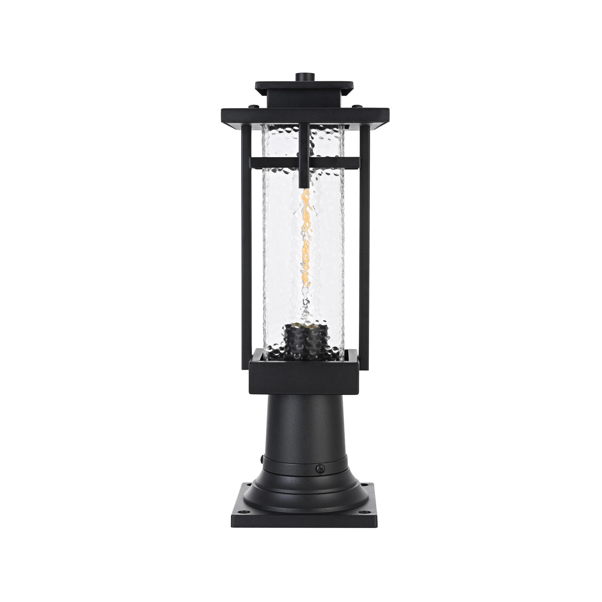 Cambria 17 Inch Outdoor Post Lamp by Elegant Lighting
