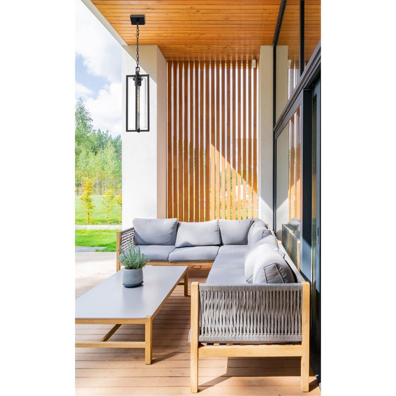 Aura 8 Inch Outdoor Hanging Lantern by Z Lite