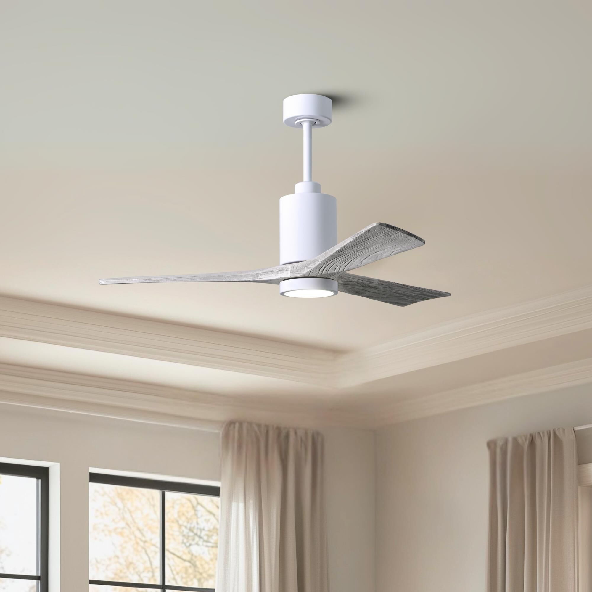 Patricia 42 Inch Ceiling Fan with Light Kit by Matthews Fan Company