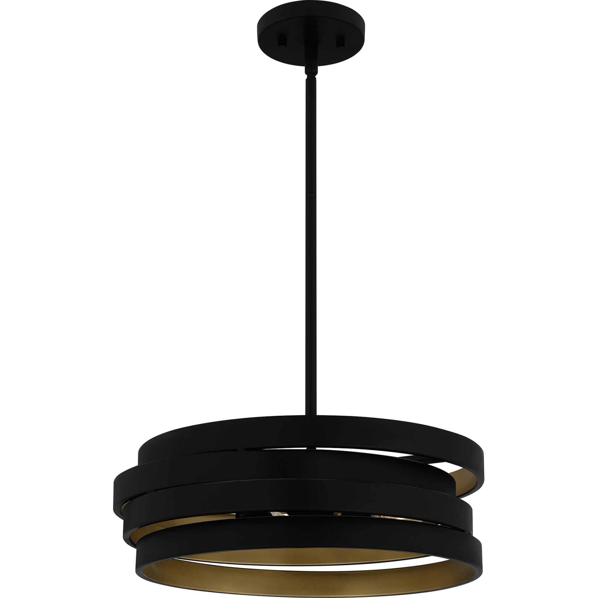 16 Inch 3 Light Large Pendant by Quoizel