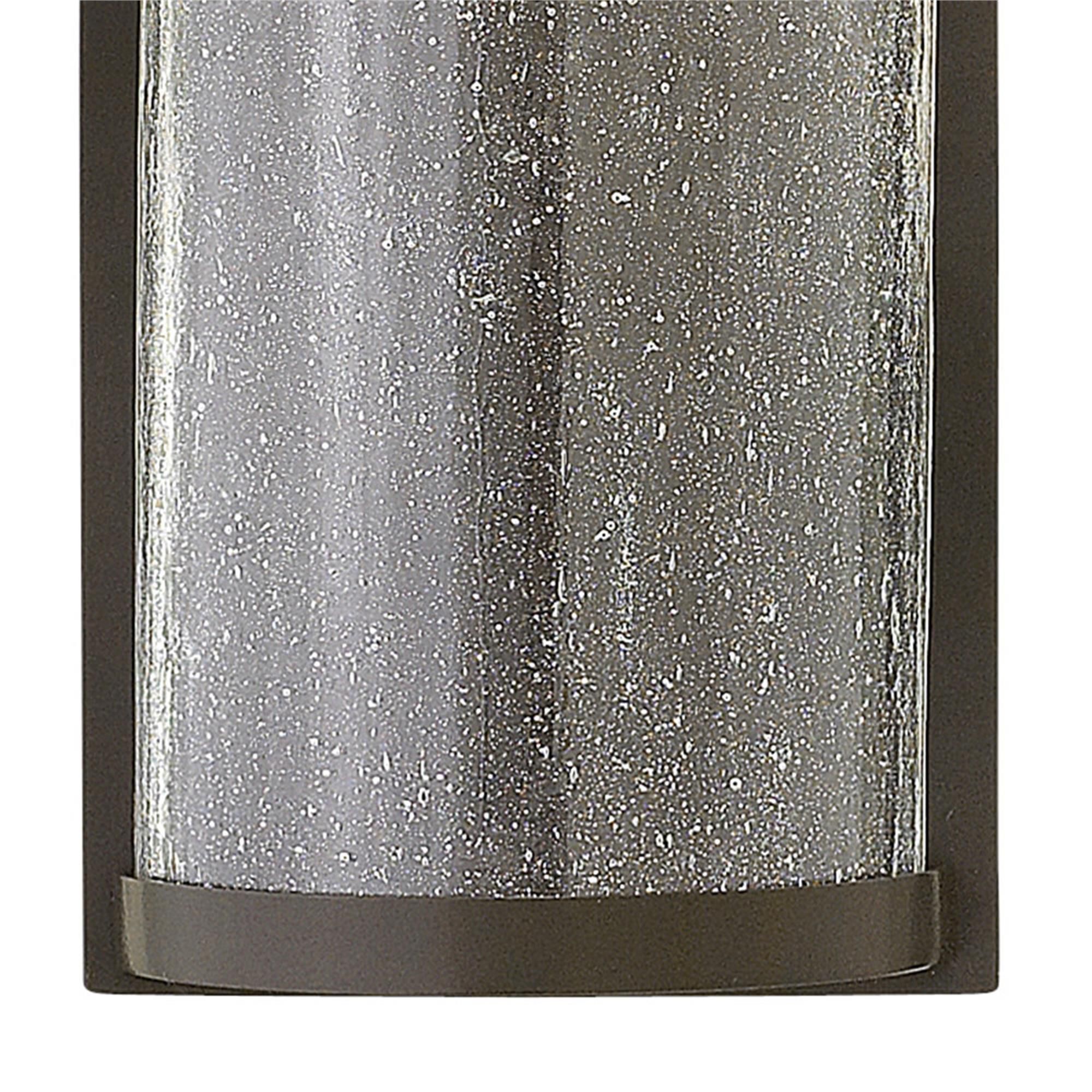 Shown in Buckeye Bronze finish and Clear Seedy glass