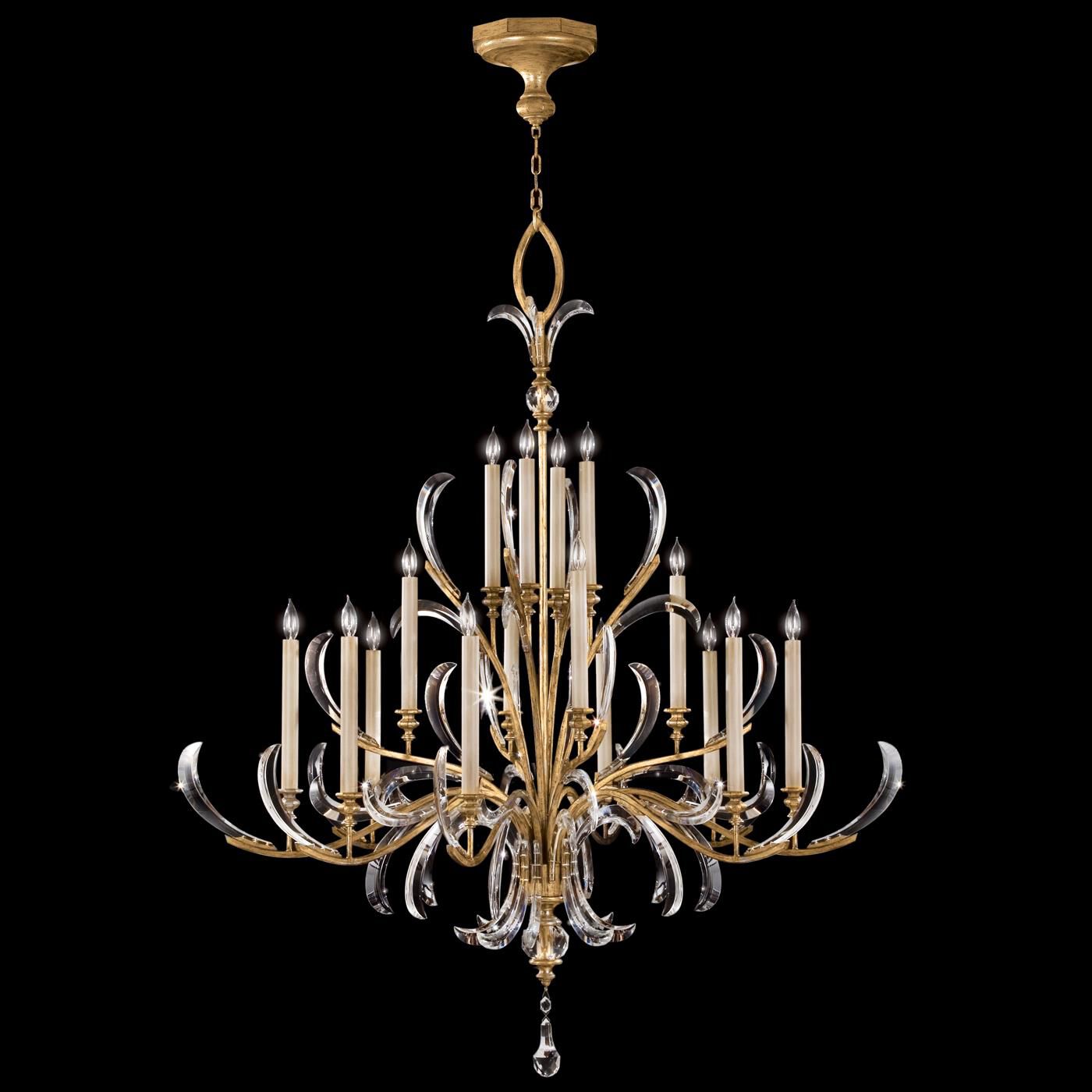 Beveled Arcs 58 Inch Chandelier by Fine Art Handcrafted Lighting