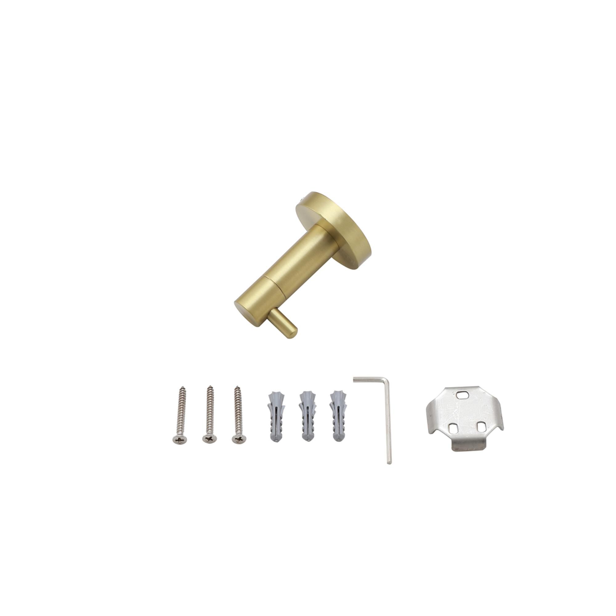 Shown in Brushed Gold finish