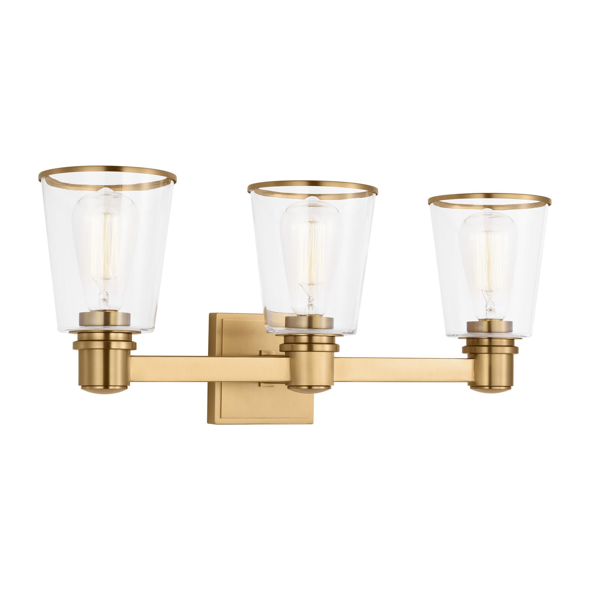 Chapman & Myers Alessa 22 Inch 3 Light Bath Vanity Light,