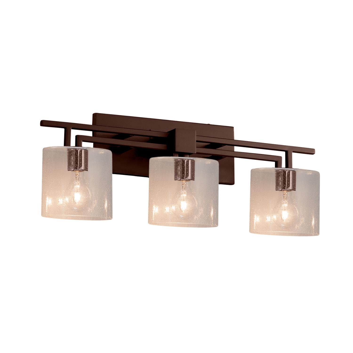 Fusion 26 Inch 3 Light Bath Vanity Light by Justice Design Group