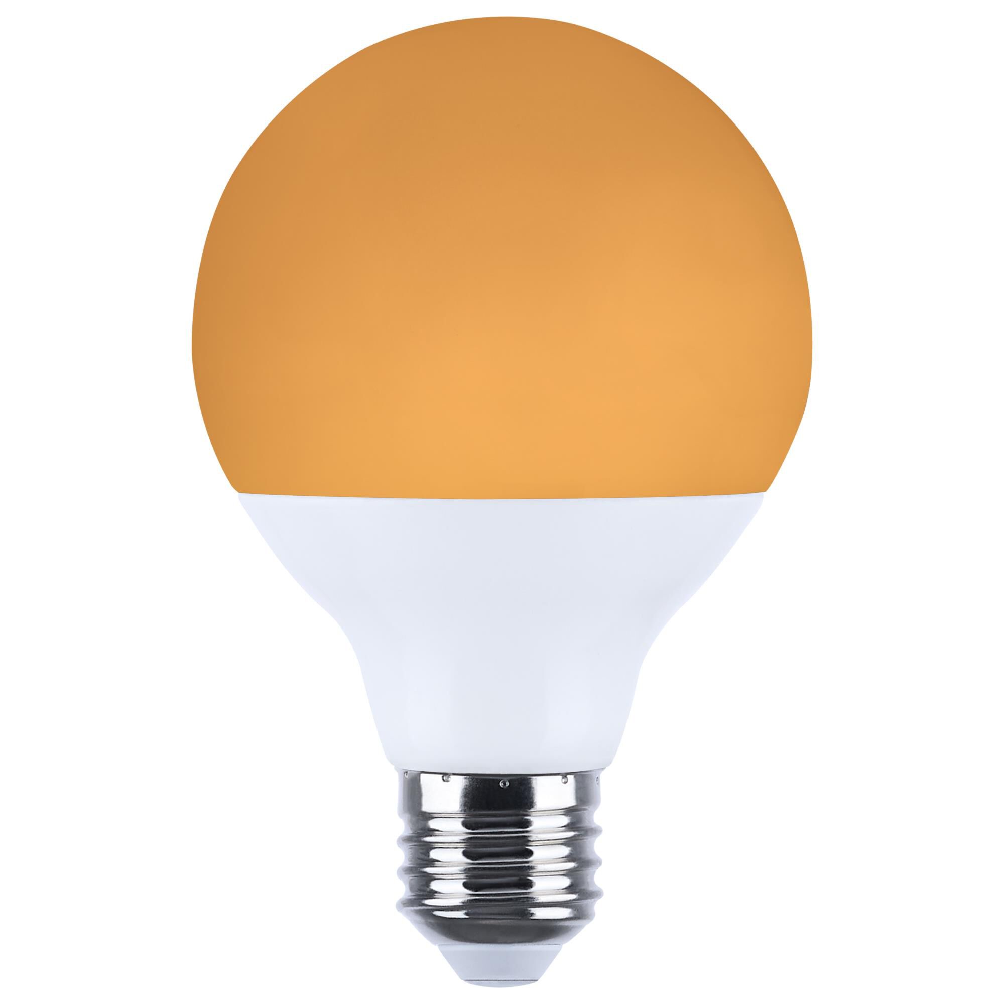 Dimmable 10 Watt 2700K G25 LED Light Bulb by Satco