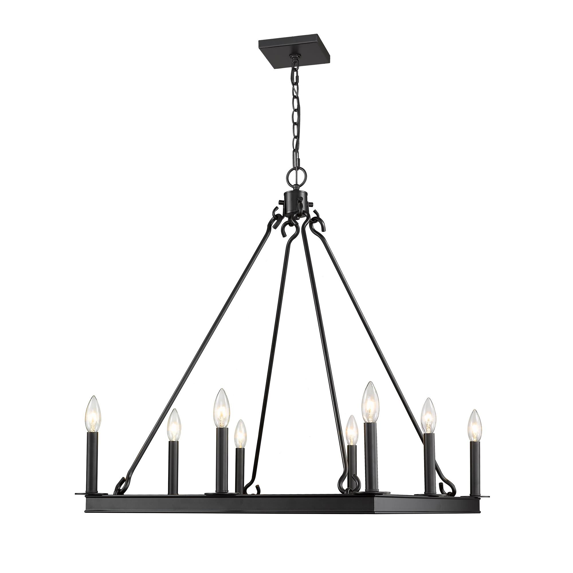 Barclay 26 Inch 8 Light Chandelier by Z-Lite