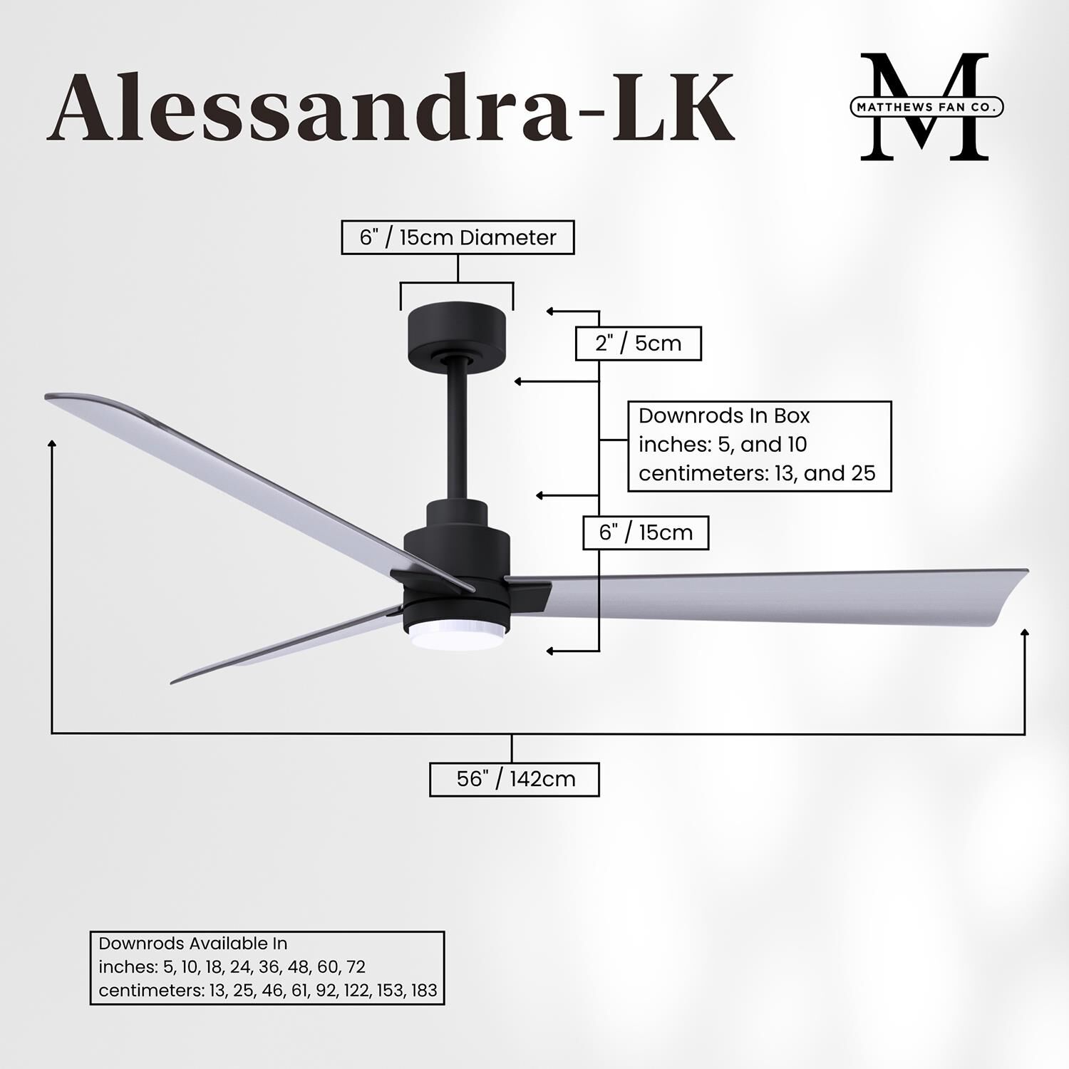 Shown in Matte Black finish