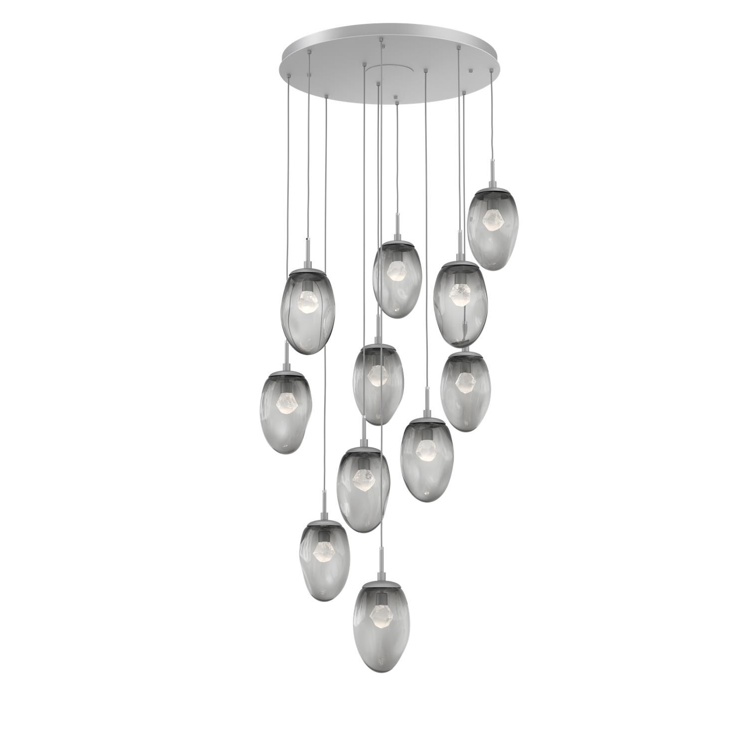 Levi Wilson Nebula 37 Inch 11 Light LED Multi Light Pendant by Hammerton Studio