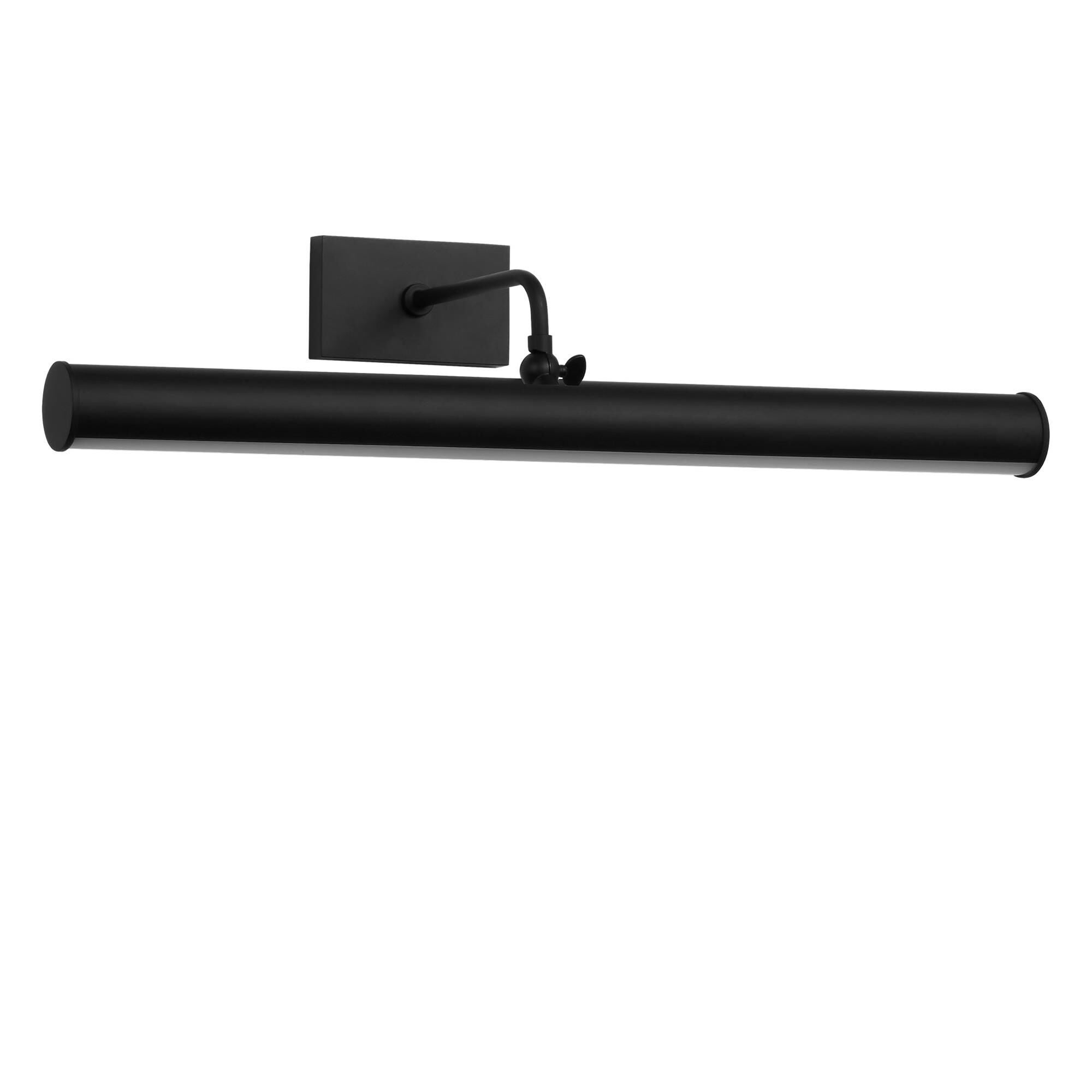 Shown in Midnight Black finish and White Acrylic Diffuser shade