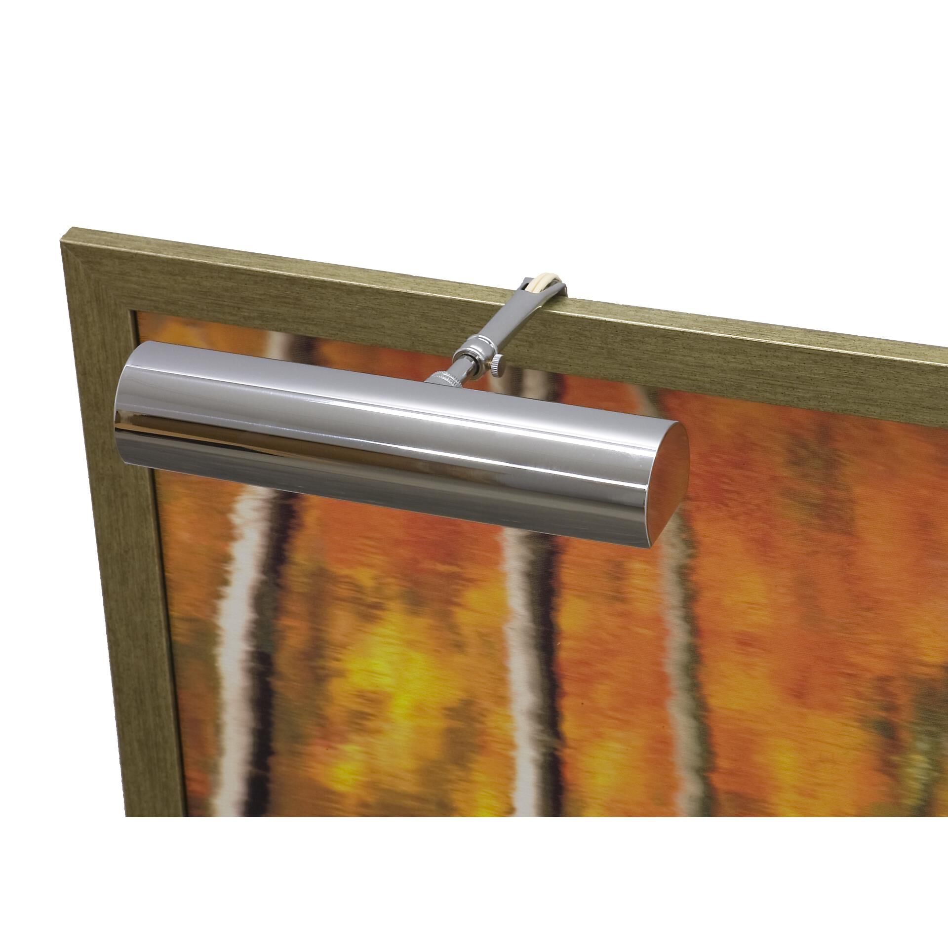 Shown in Chrome finish and Metal shade