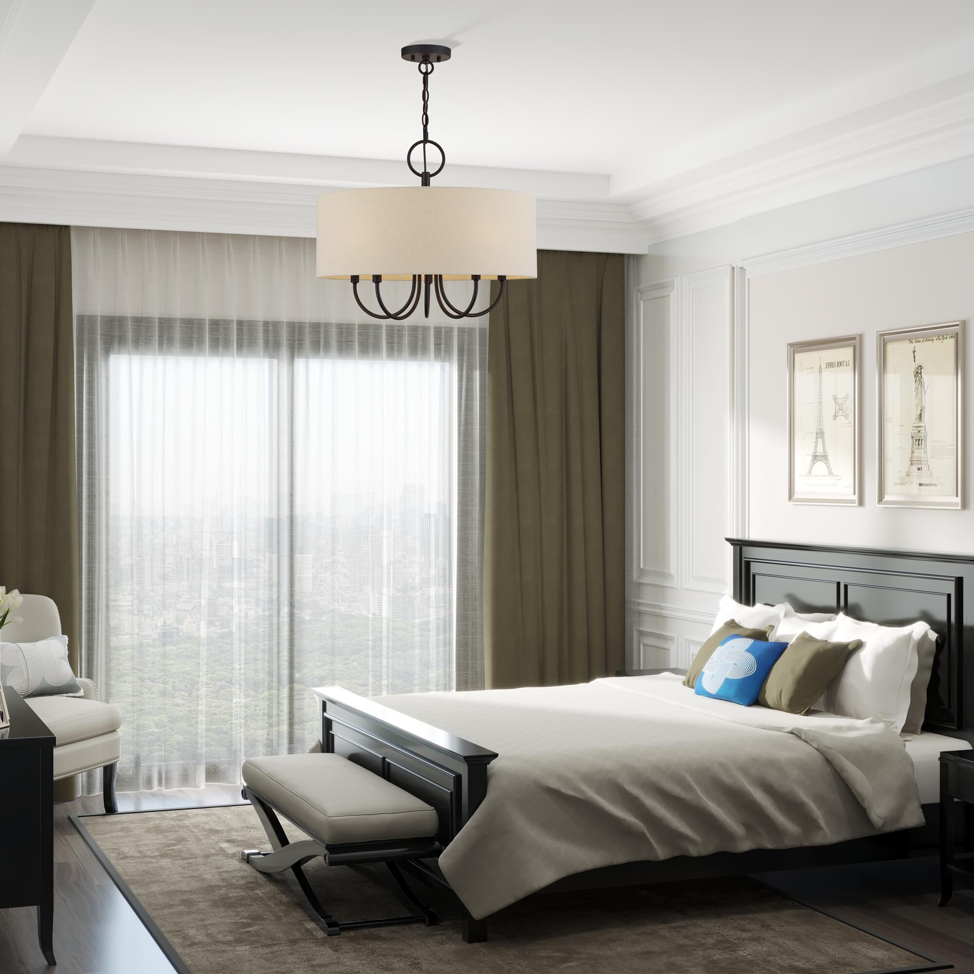 Bellingham 22 Inch Large Pendant by Livex Lighting