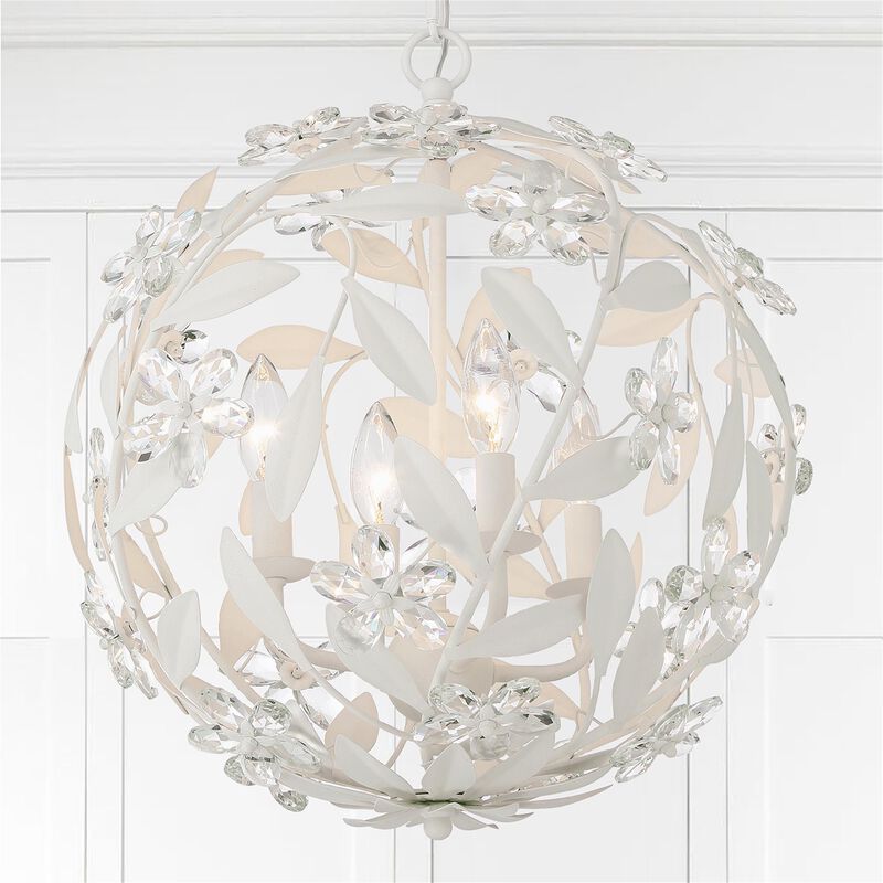 Marselle Small Pendant Light by Crystorama