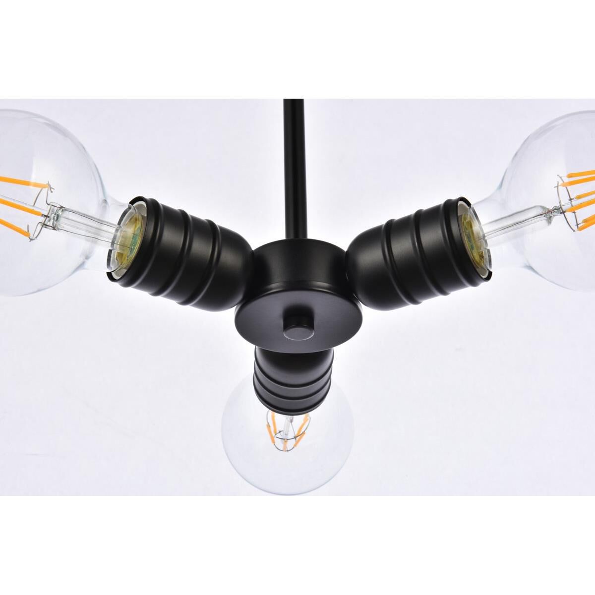 Reyes 7 Inch Mini Pendant by Elegant Lighting