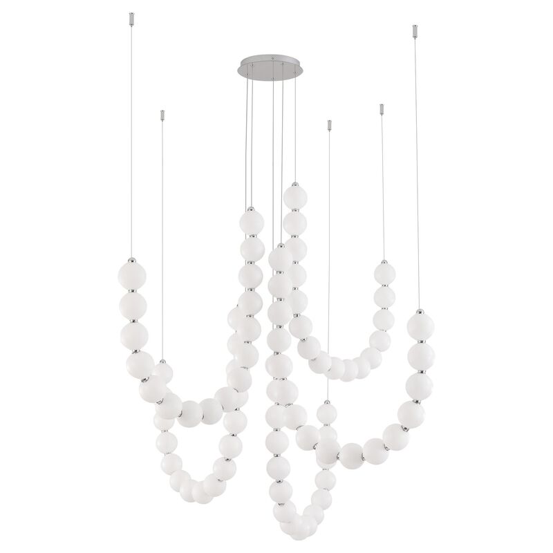 Ryan Pauly Akoya 13 Inch Multi Light Pendant by Alora Lighting
