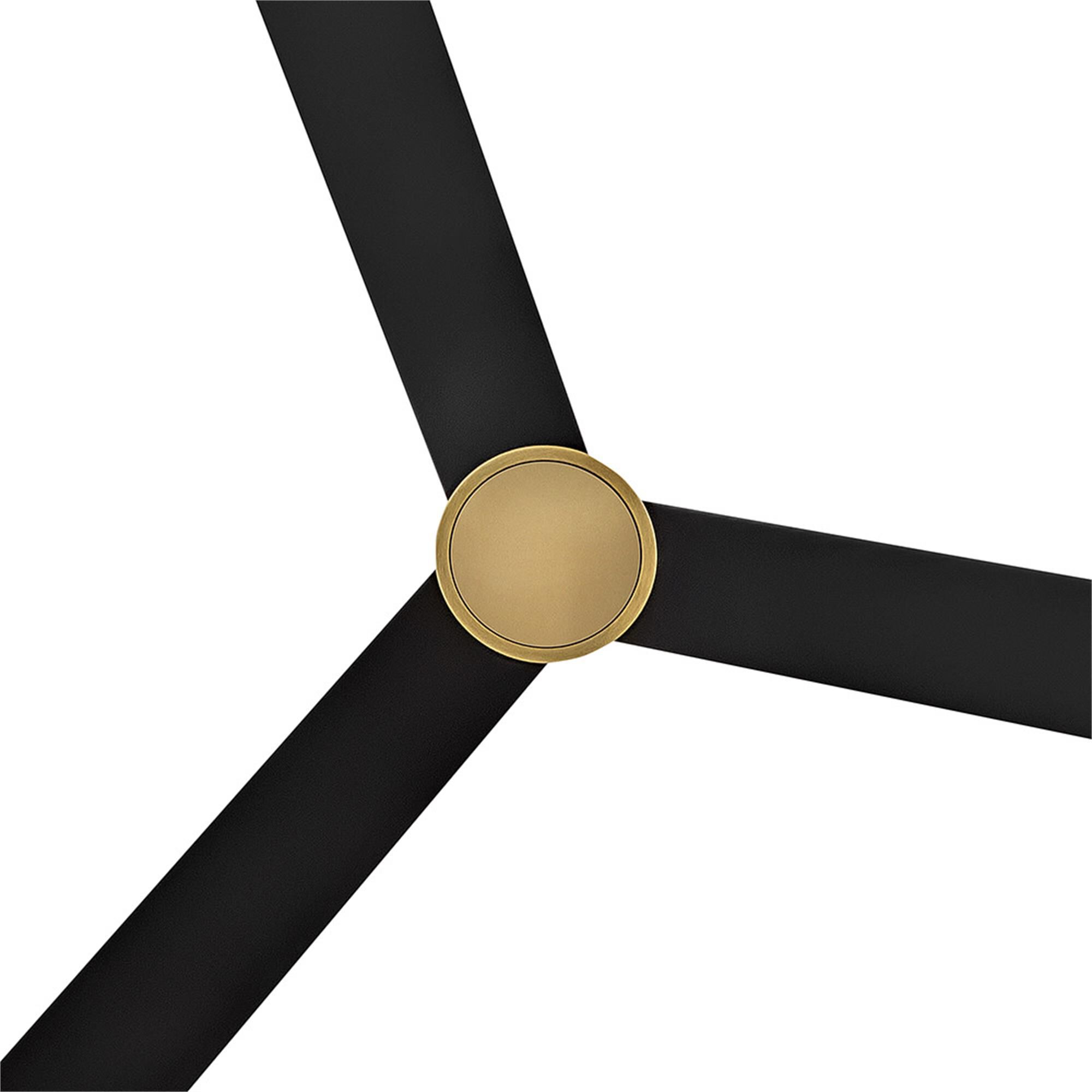 Speck 52 Inch Flush Mount Fan with Light Kit,