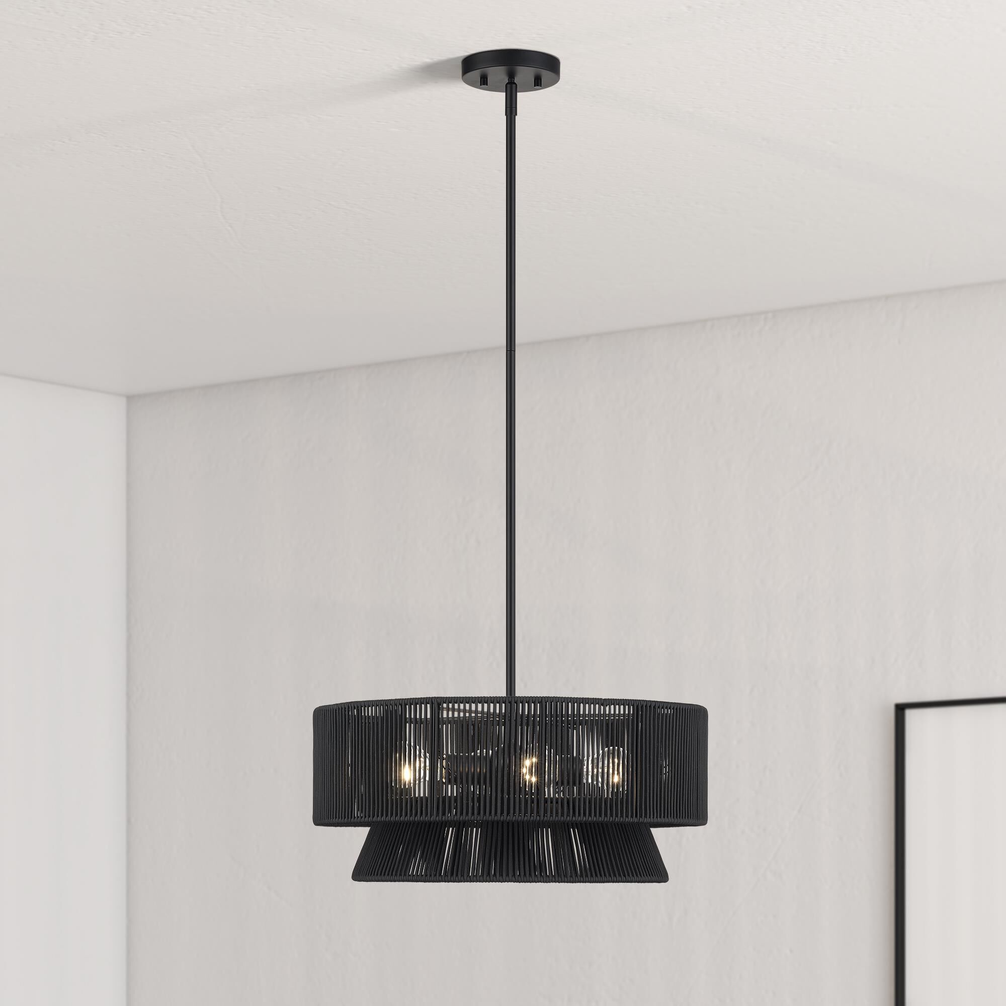Florell 20 Inch Large Pendant by Livex Lighting