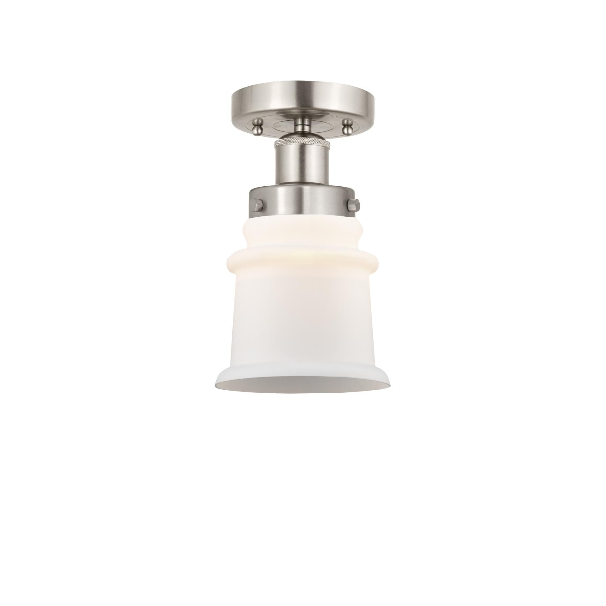 Bruno Marashlian Canton 5 Inch 1 Light Semi Flush Mount by Innovations Lighting