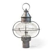 Onion 20 Inch Tall 3 Light Outdoor Post Lamp by Northeast Lantern
