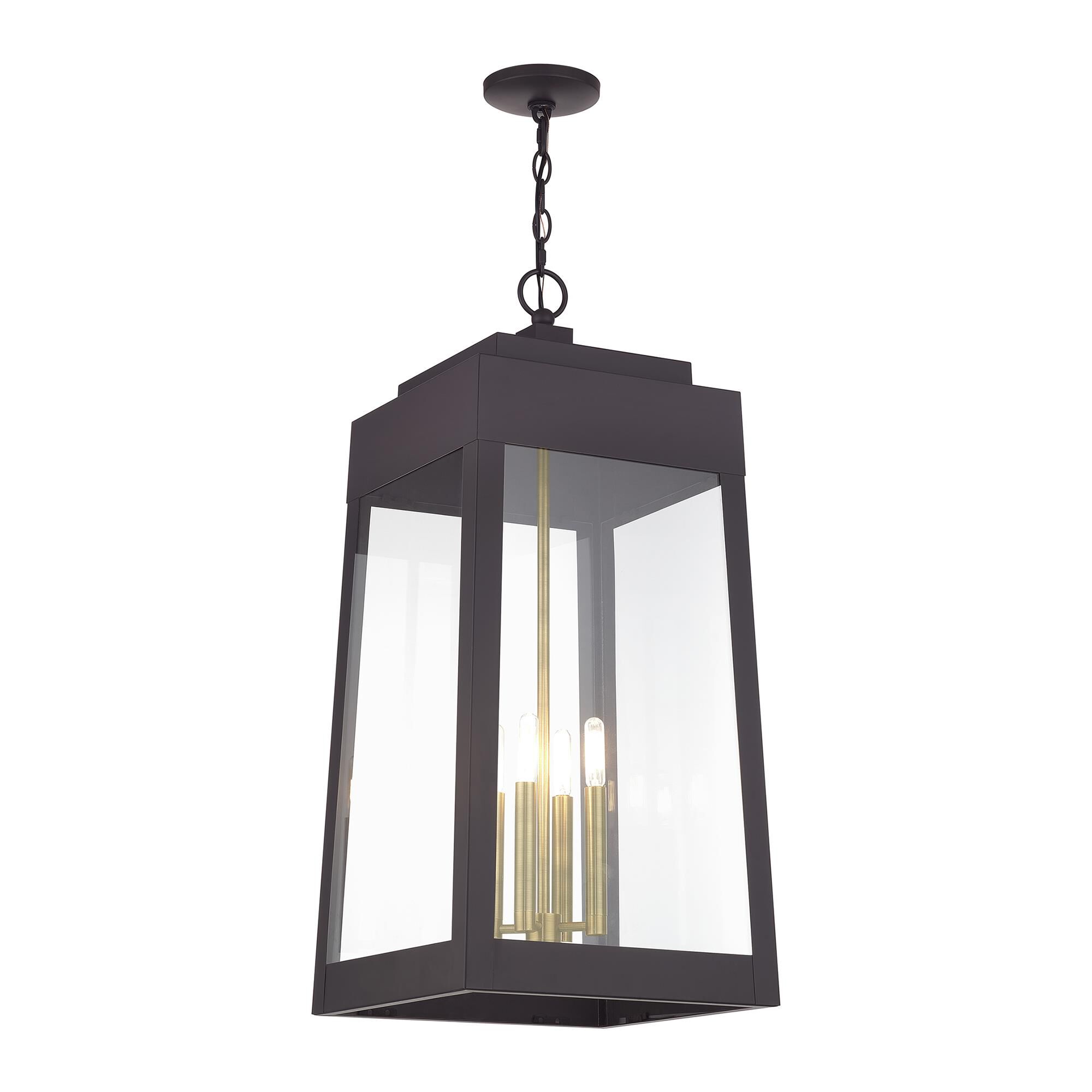 Oslo 14 Inch Outdoor Hanging Lantern by Livex Lighting
