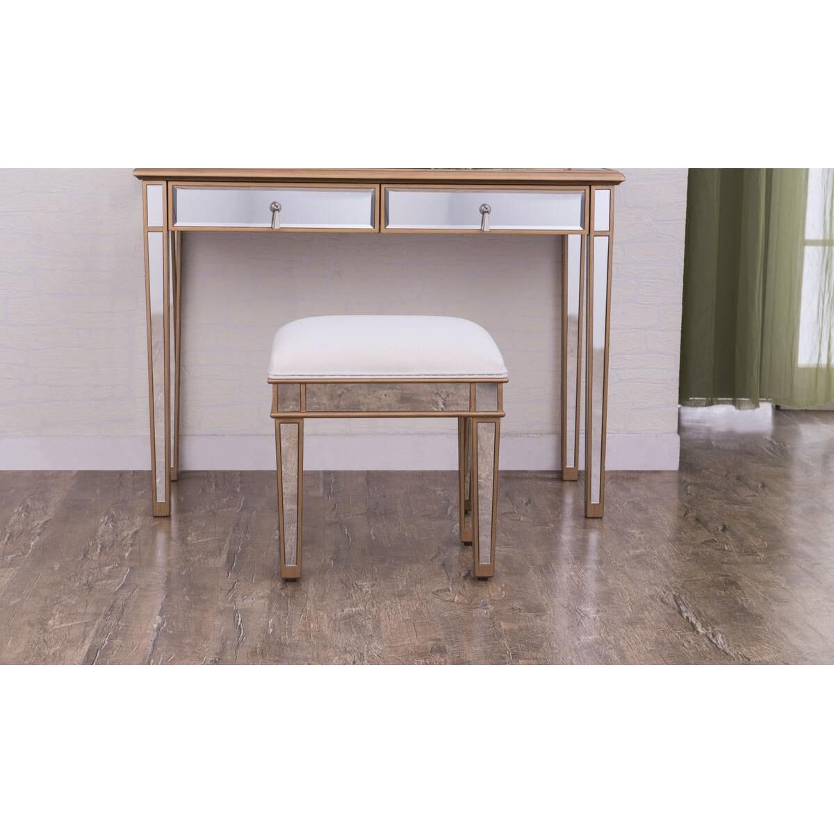 Shown in Hand Rubbed Antique Gold finish