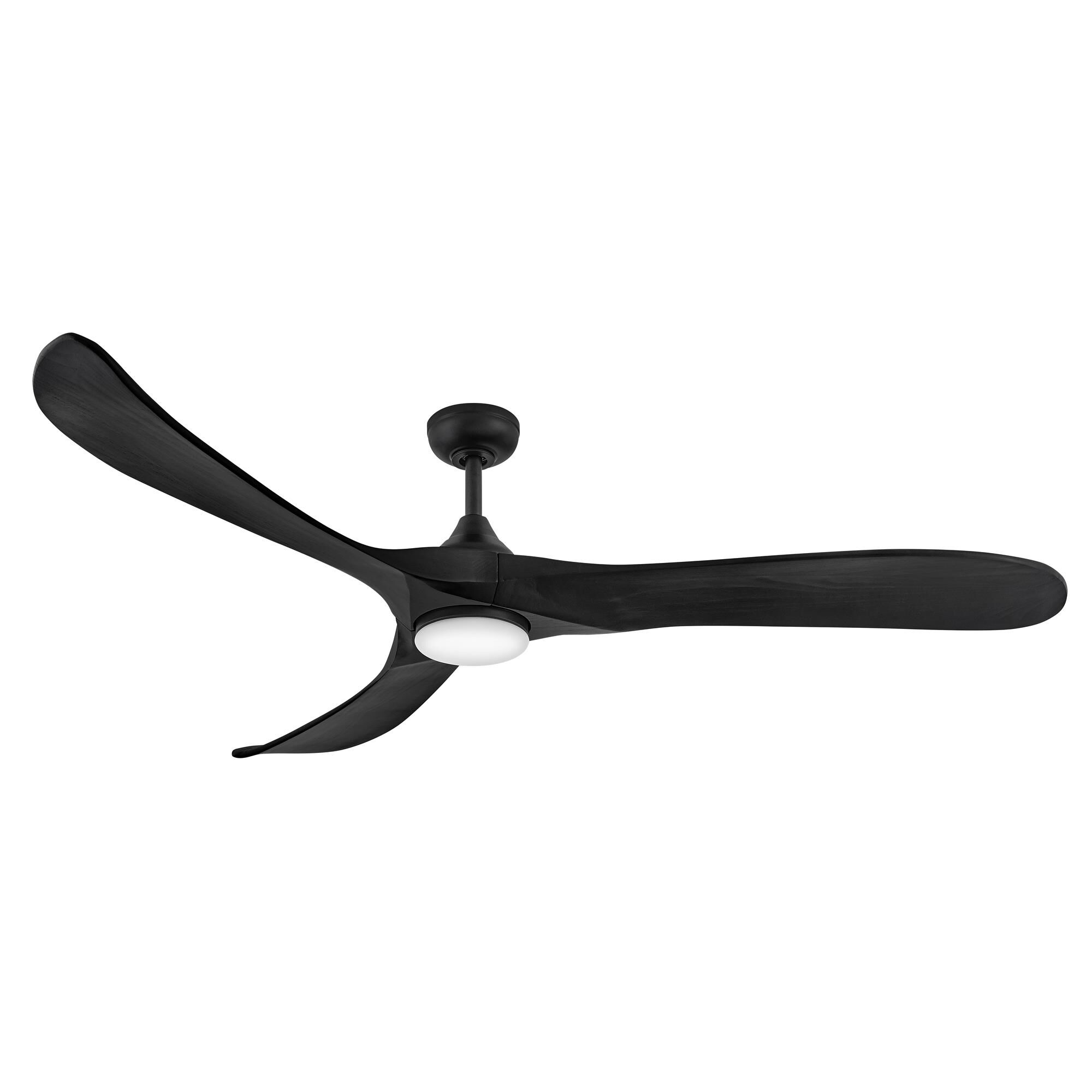 Swell Illuminated 72 Inch Ceiling Fan with Light Kit,