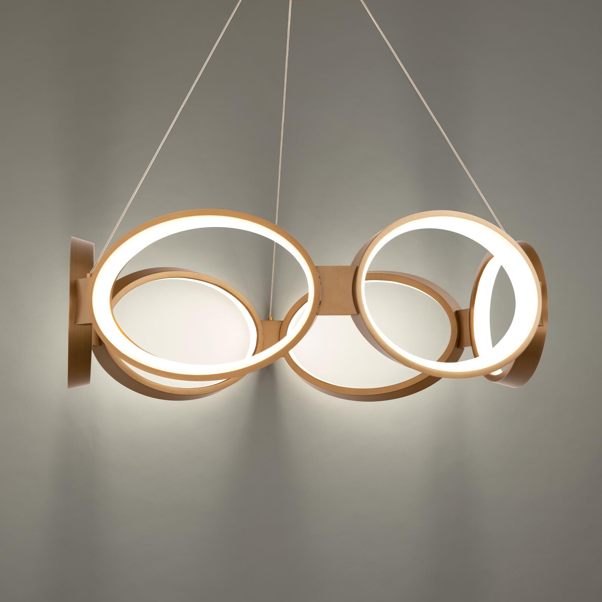 Shown in Aged Brass finish