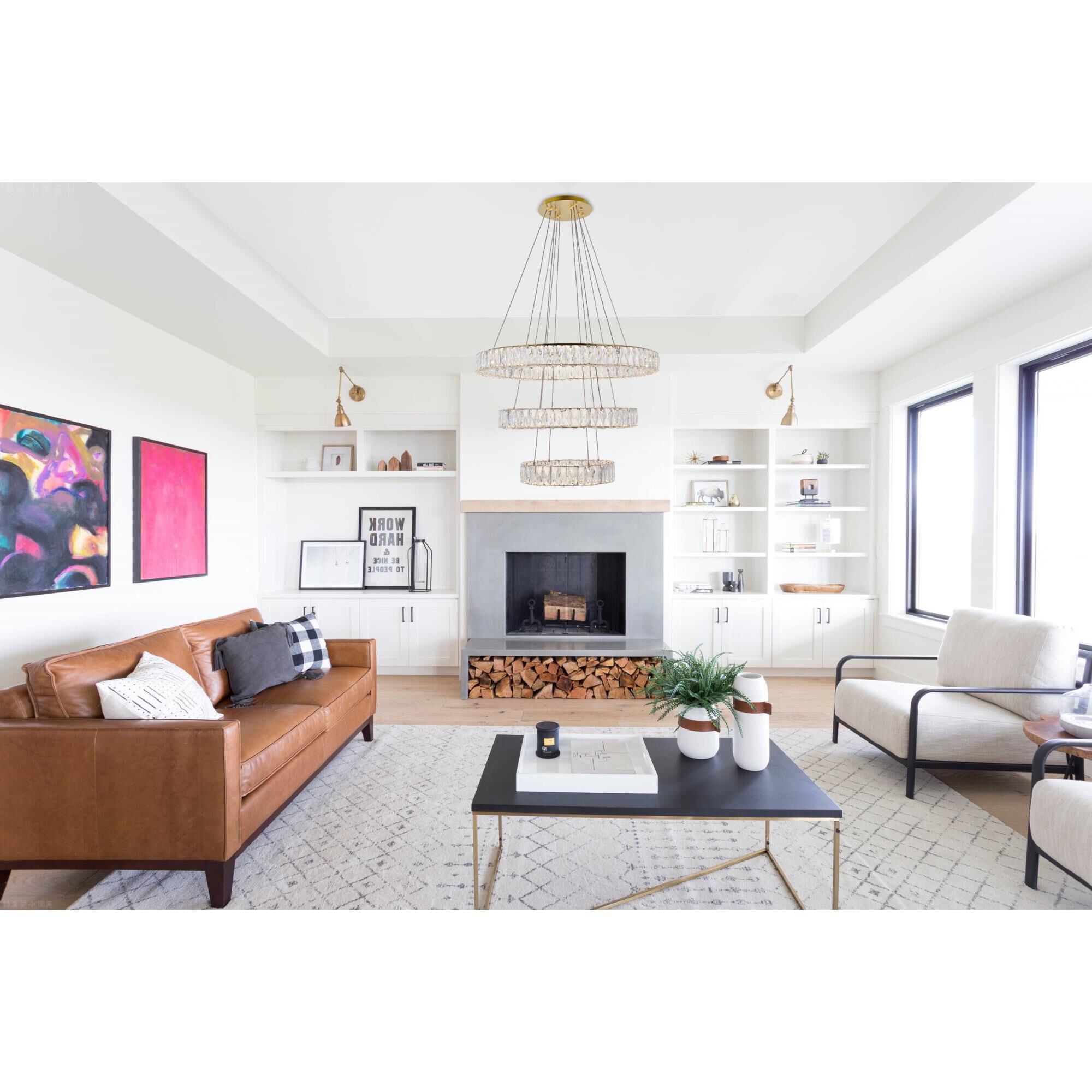 Monroe Chandelier by Elegant Lighting