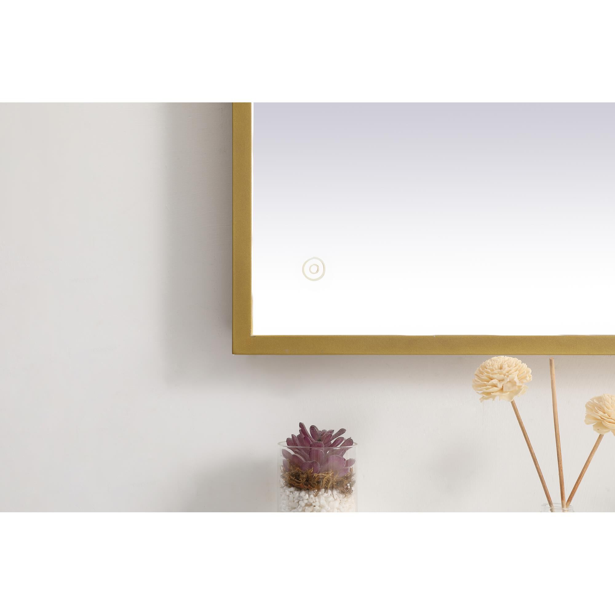 Pier LED Lighted Mirror by Elegant Decor