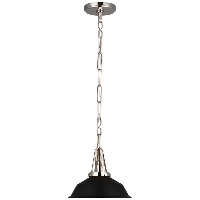 Visual Comfort Signature Collection Chapman & Myers Layton 10 Inch Mini Pendant