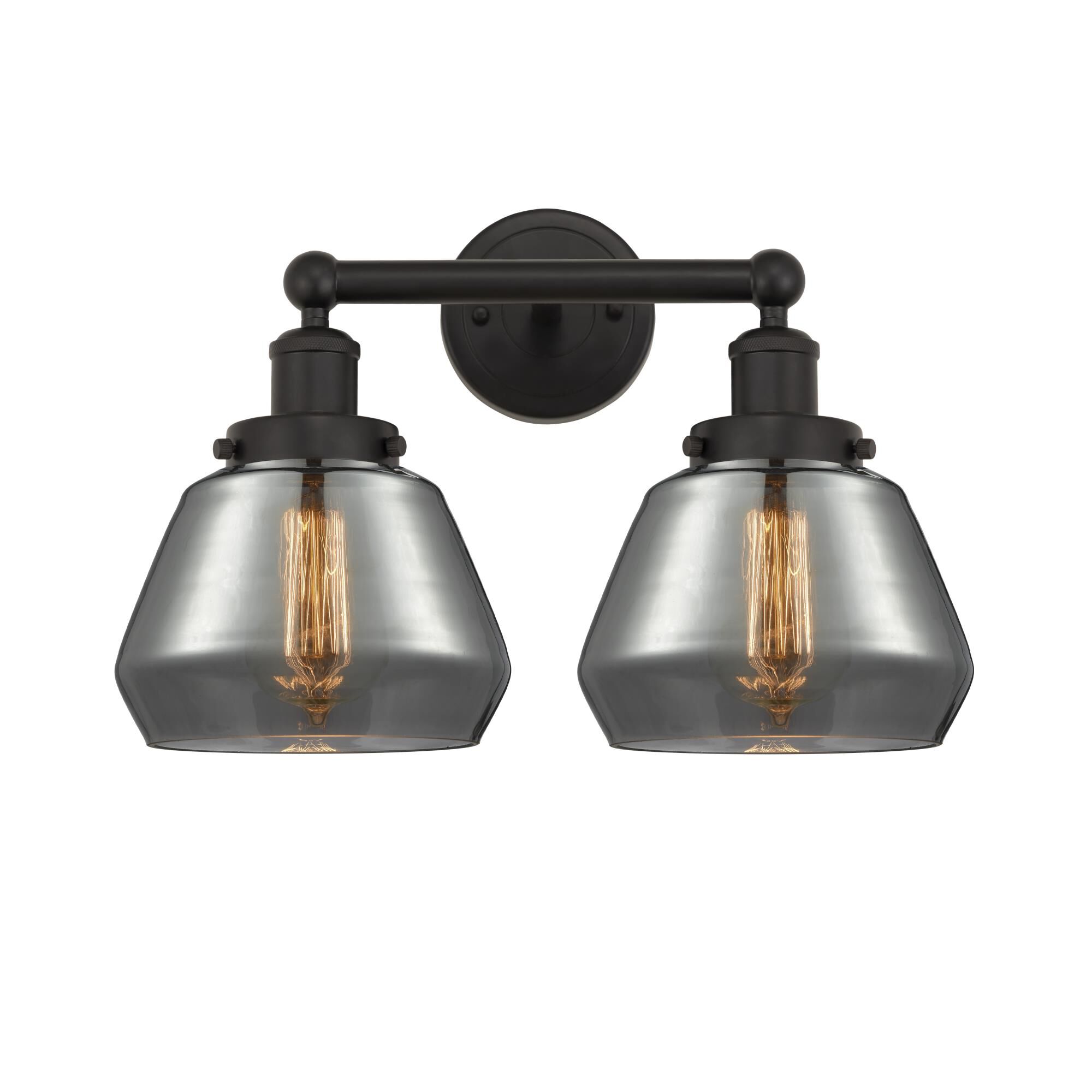 Shown in Oil Rubbed Bronze, Plated Smoke finish and Plated Smoke glass and Plated Smoke Glass shade