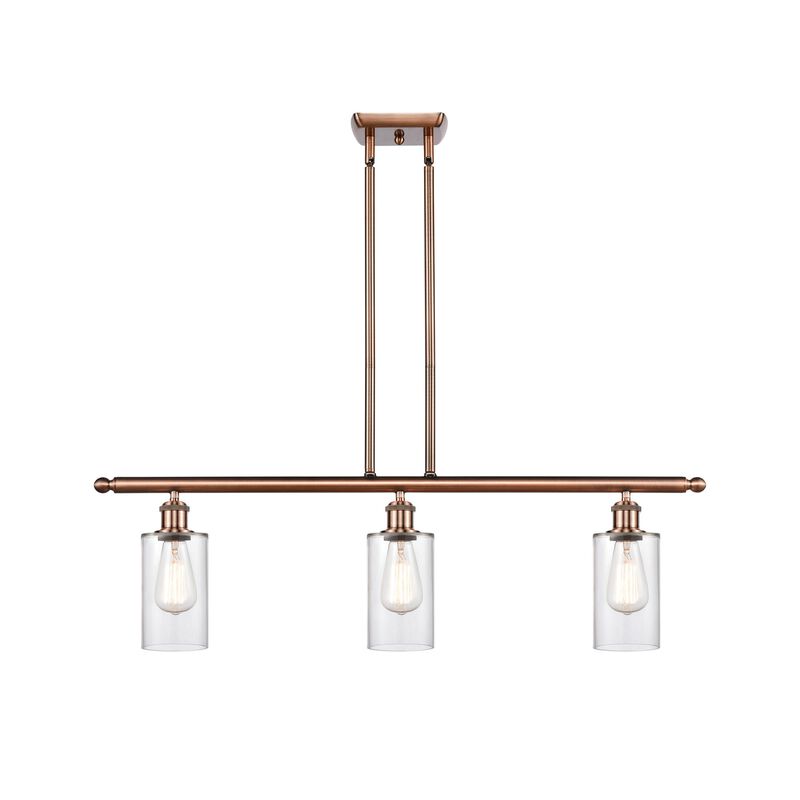 Bruno Marashlian Clymer 36 Inch 3 Light Linear Suspension Light by Innovations Lighting