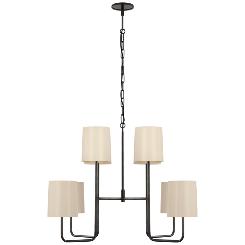Barbara Barry Go Lightly 30 Inch 8 Light LED Chandelier by Visual Comfort Signature Collection