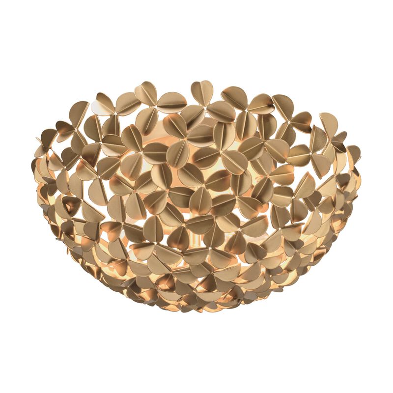 Cora 16 Inch Flush Mount by Crystorama