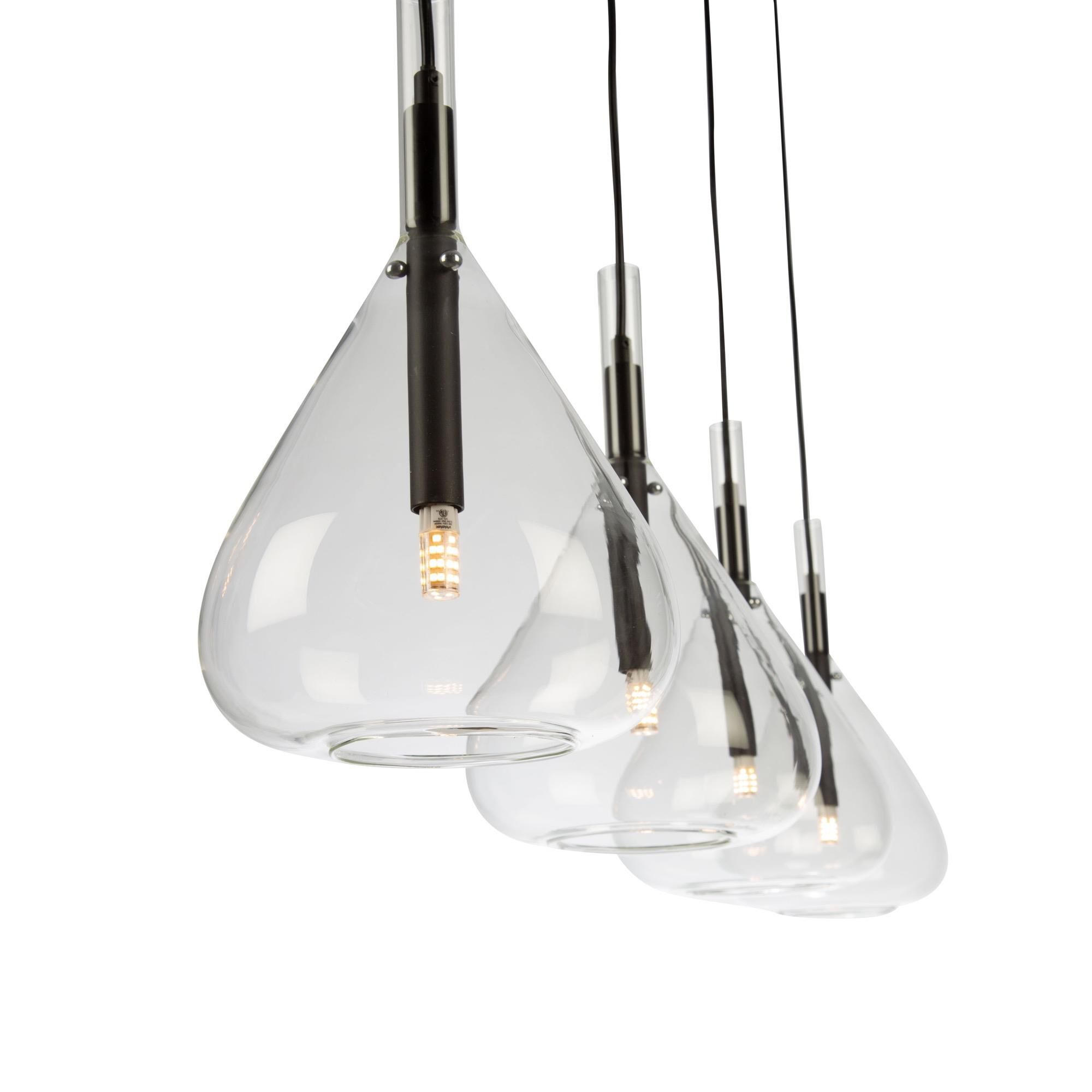 Conic 47 Inch 4 Light Linear Suspension Light by Artcraft