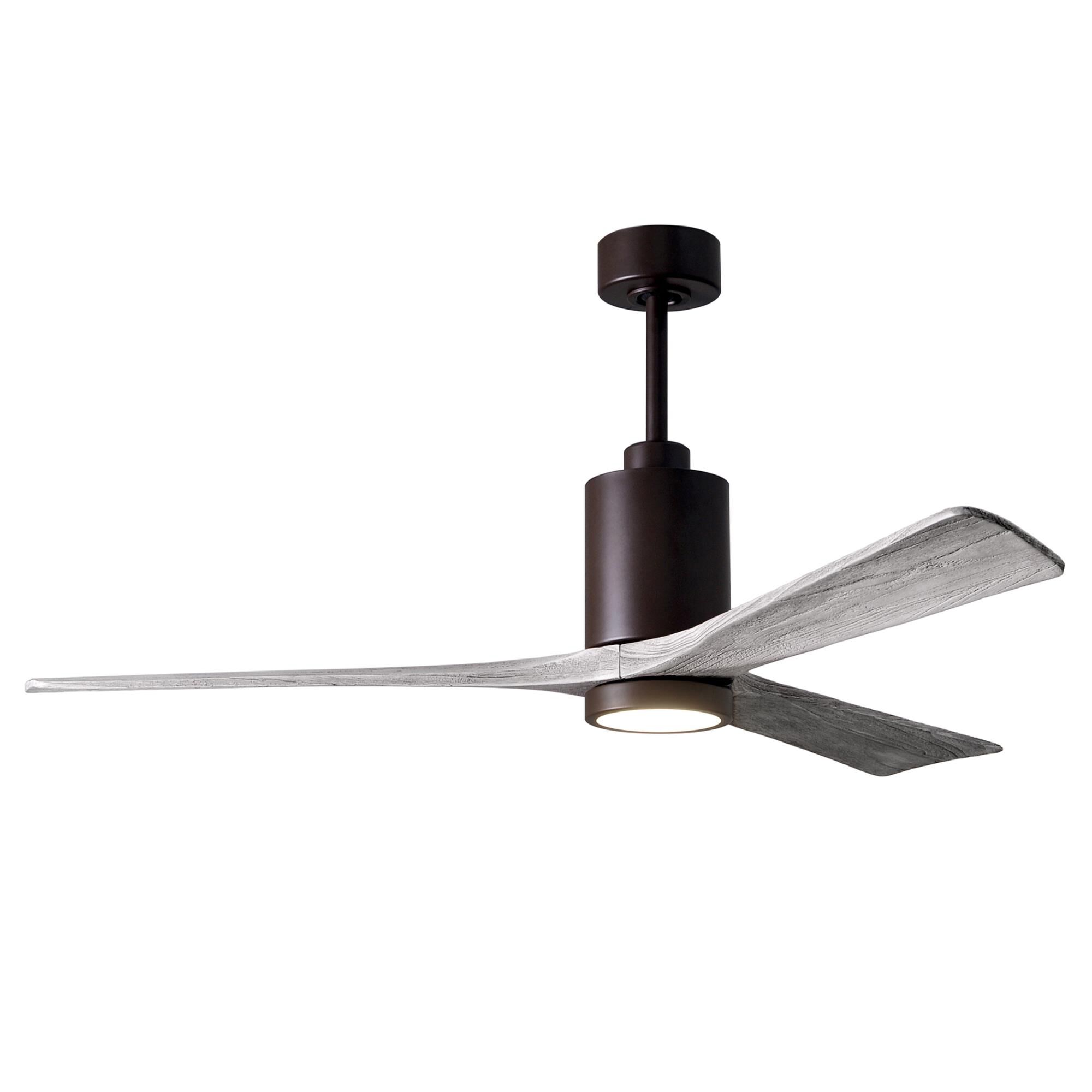 Patricia 60 Inch Ceiling Fan with Light Kit by Matthews Fan Company