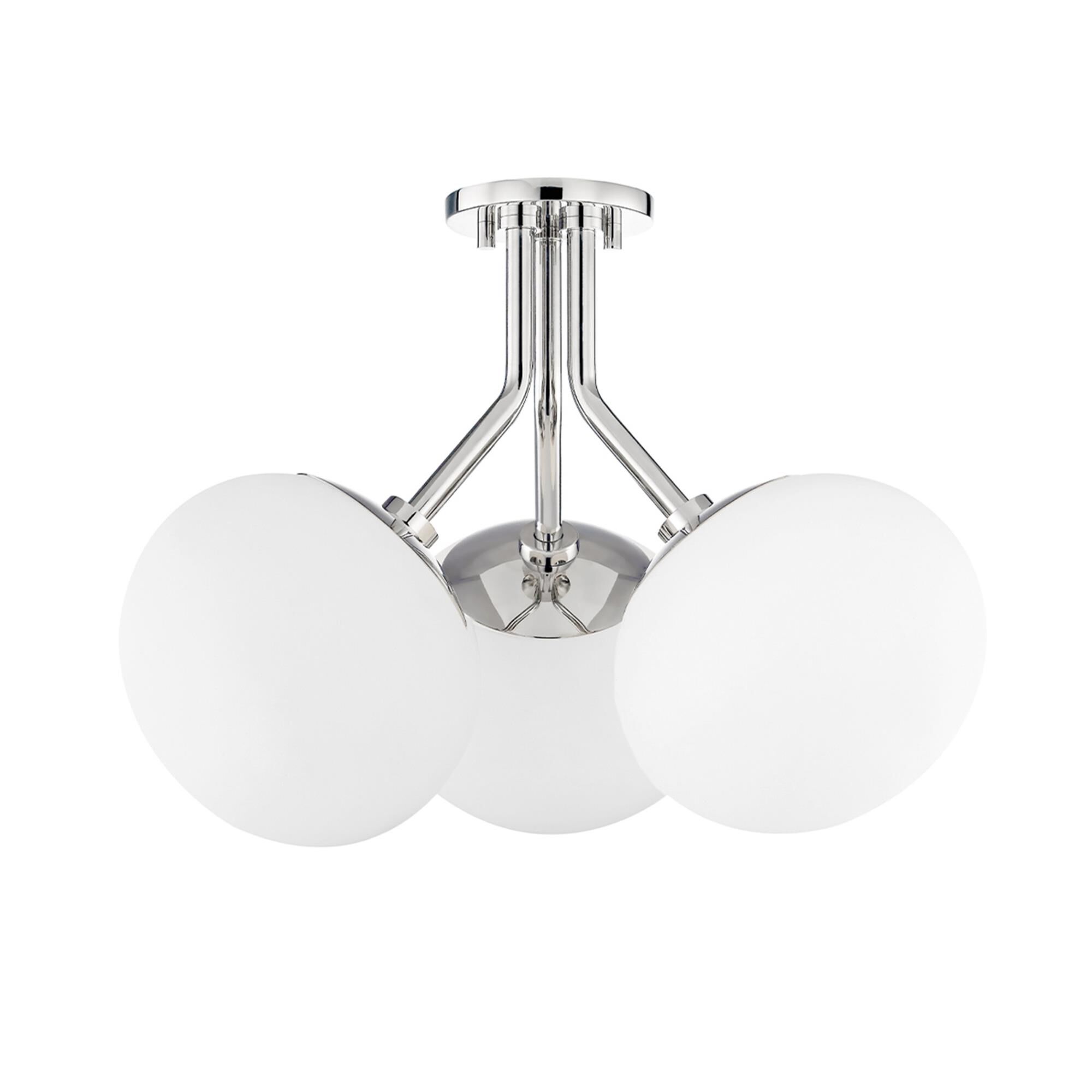 Estee 19 Inch Semi Flush Mount by Mitzi
