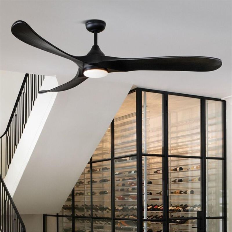 Swell Illuminated 72 Inch Ceiling Fan with Light Kit by Hinkley